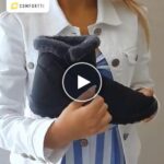 Kotníkové zimní termo boty – video