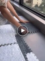 Plyšové puzzle na podlahu (10ks) – video