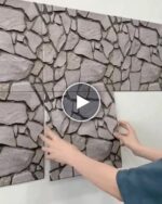 Samolepicí tapeta Rock Wall (10 ks) – video