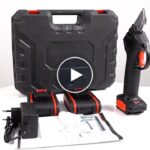 Akumulátorové elektrické nůžky + náhradní baterie – video