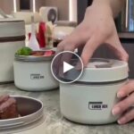Sada nádob na uchovávání potravin – video