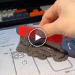 Ultra ochranná železná rukavice – video