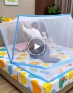 Skládací ochranná síť proti hmyzu na postel – video