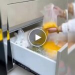 Nástěnný rotující zásobník na potraviny – bez vrtání – video
