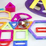 Kreativní magnetická stavebnice pro děti – video