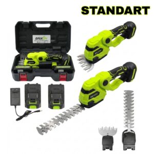 AKU Nůžky na živý plot + 2 baterie