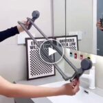 Dvojitý držák na ručníky bez vrtání – video