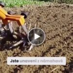 Ruční rotační kultivátor – video
