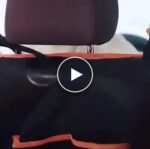 Voděodolný kryt zadního sedadla auta pro psy – video