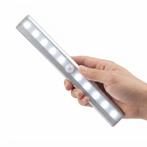 LED světlo s pohybovým senzorem – auto zap/vyp, bez kabelů