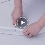 Sprchová vodní bariéra (200cm) – video