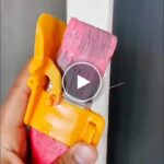 Praktický univerzální malířský štětec pro přesné hrany – video